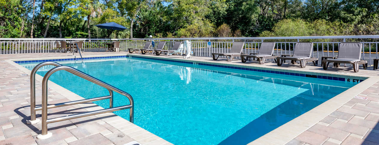 Outdoor Pool At Sarasota